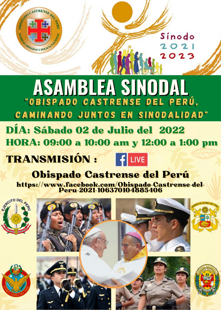 Asamblea Sinodal - Obispado Castrense Del Perú. - ODEC Castrense Del Perú